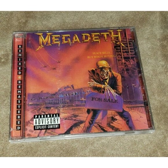 MEGADETH cd PEACE SELLS BUT WHO'S BUYING  remixed and remastered edition - Picture 1 of 8